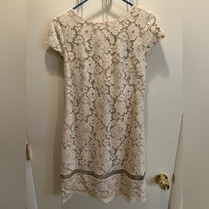 Vince Canute lace shift dress